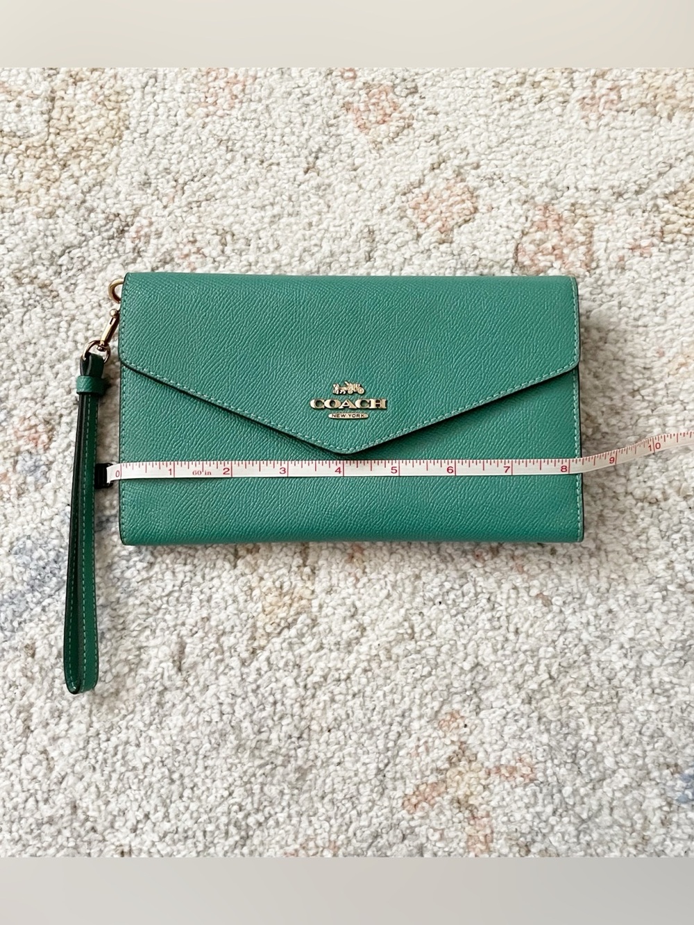 Coach Travel Envelope Wallet Wristlet - Picture 4 of 7
